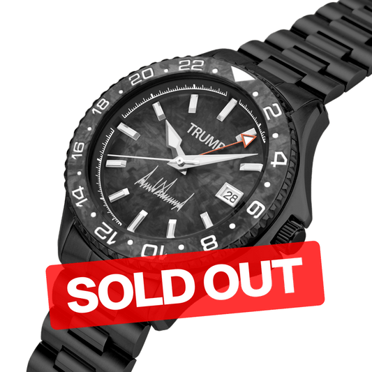 Trump Tough Black Carbon - Limited Edition - Trump Watches