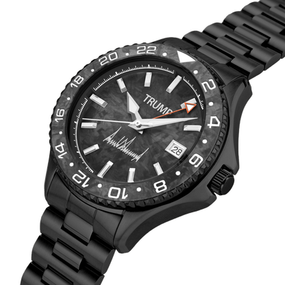 Trump Tough Black Carbon - Limited Edition - Trump Watches