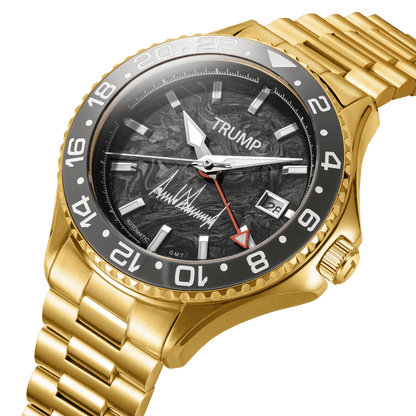 Trump Tough Gold Carbon - Trump Watches