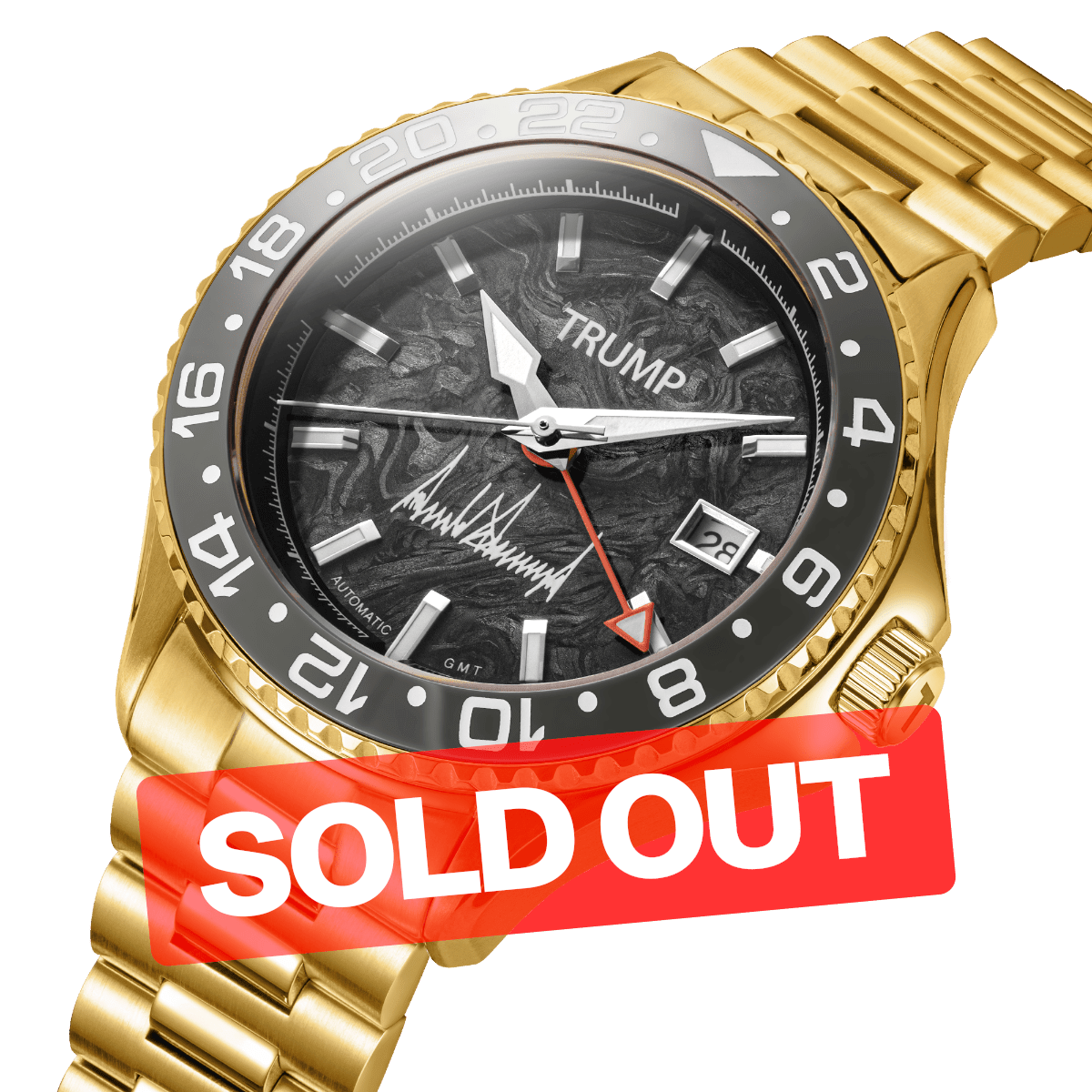 Trump Tough Gold Carbon - Trump Watches
