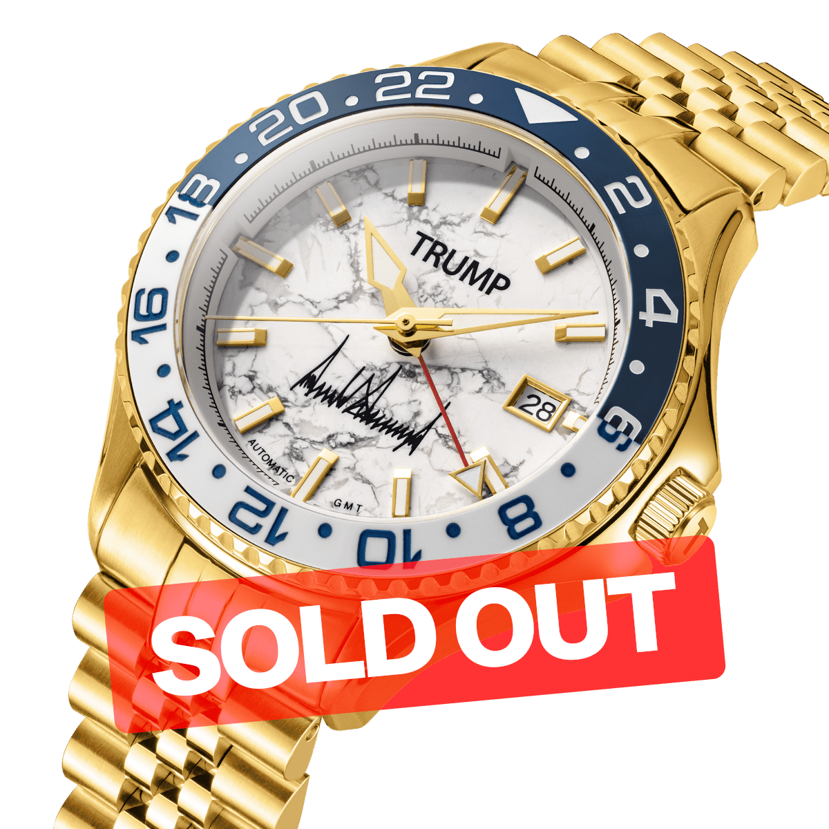 Trump True Blue Marble - Trump Watches