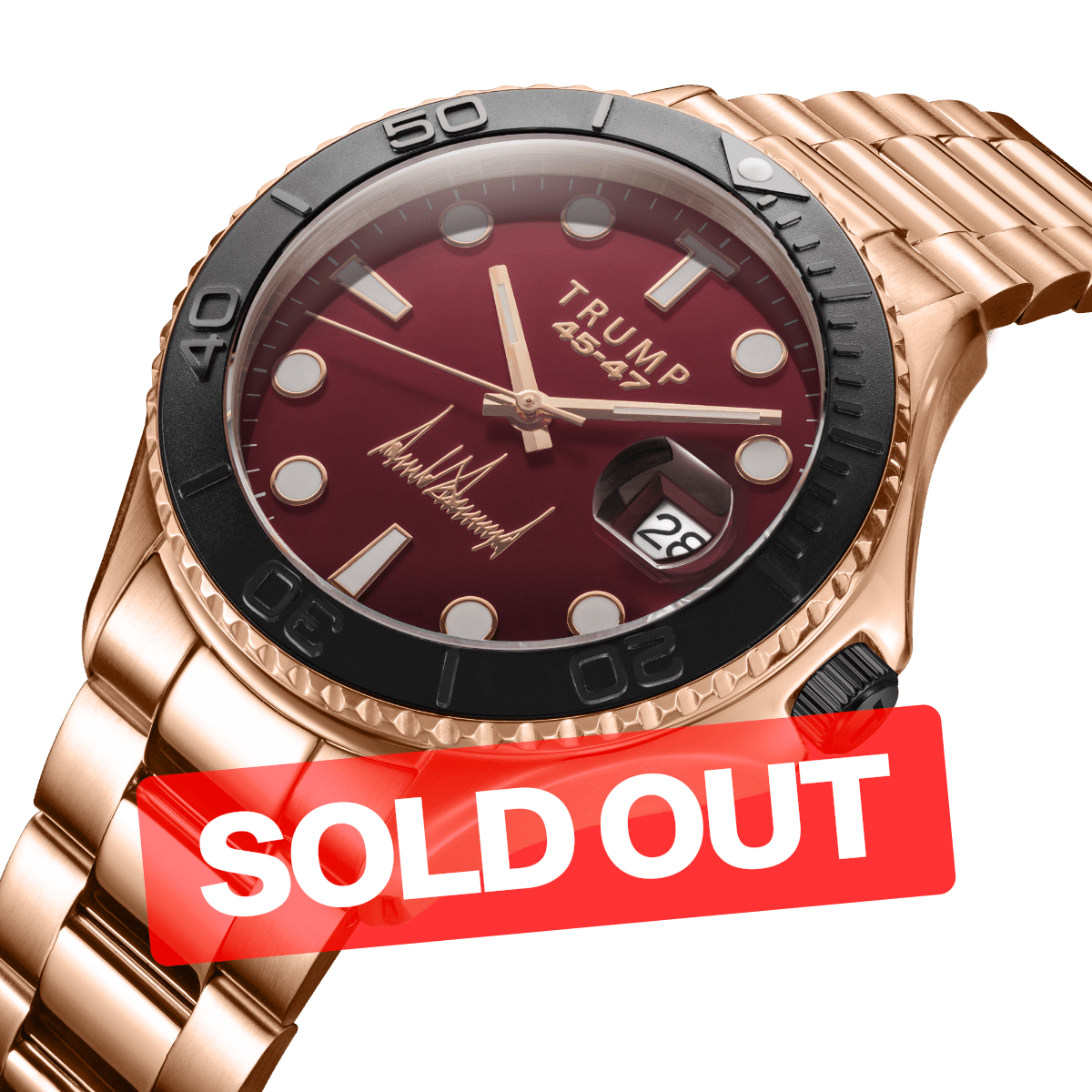 Trump Warrior Red - Trump Watches