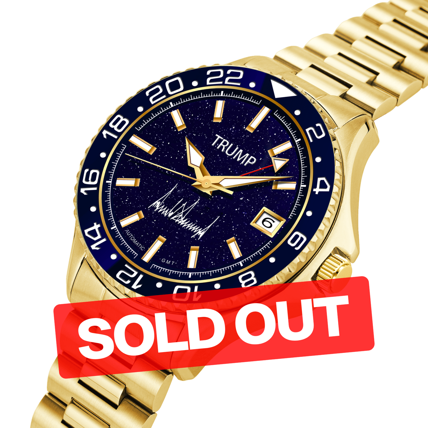 Trump's Boss Blue - Aventurine Limited Edition - Trump Watches