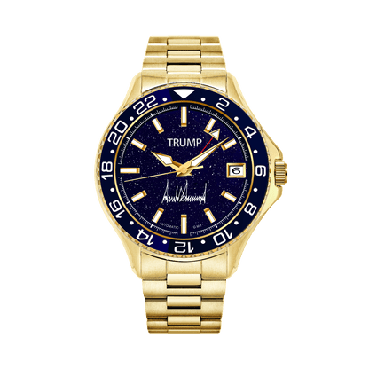 Trump's Boss Blue - Aventurine Limited Edition - Trump Watches