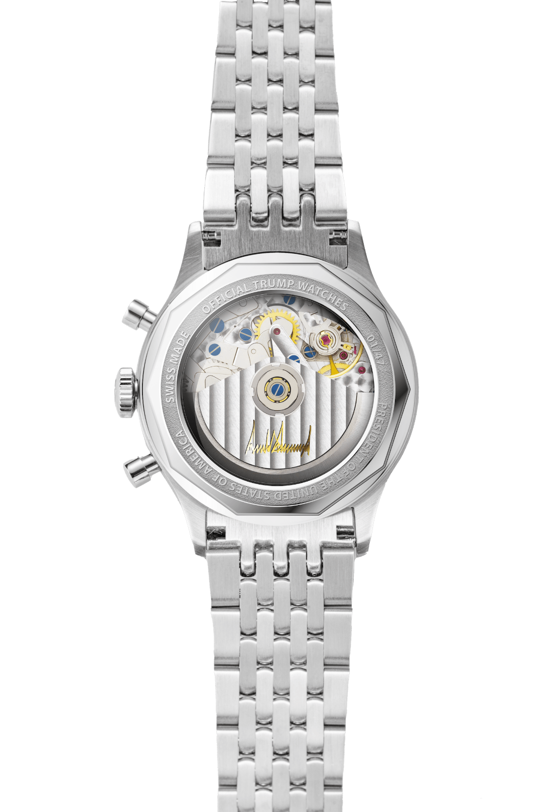 Trump's Racer Chrono - Silver - Trump Watches