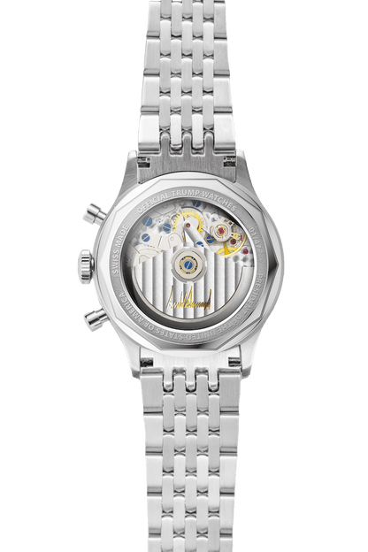 Trump's Racer Chrono - Silver - Trump Watches