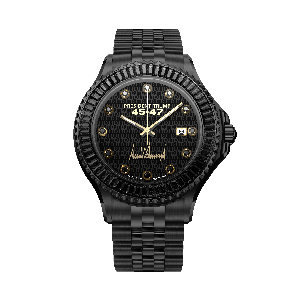 Victory Black Luxe Jewel - Trump Watches