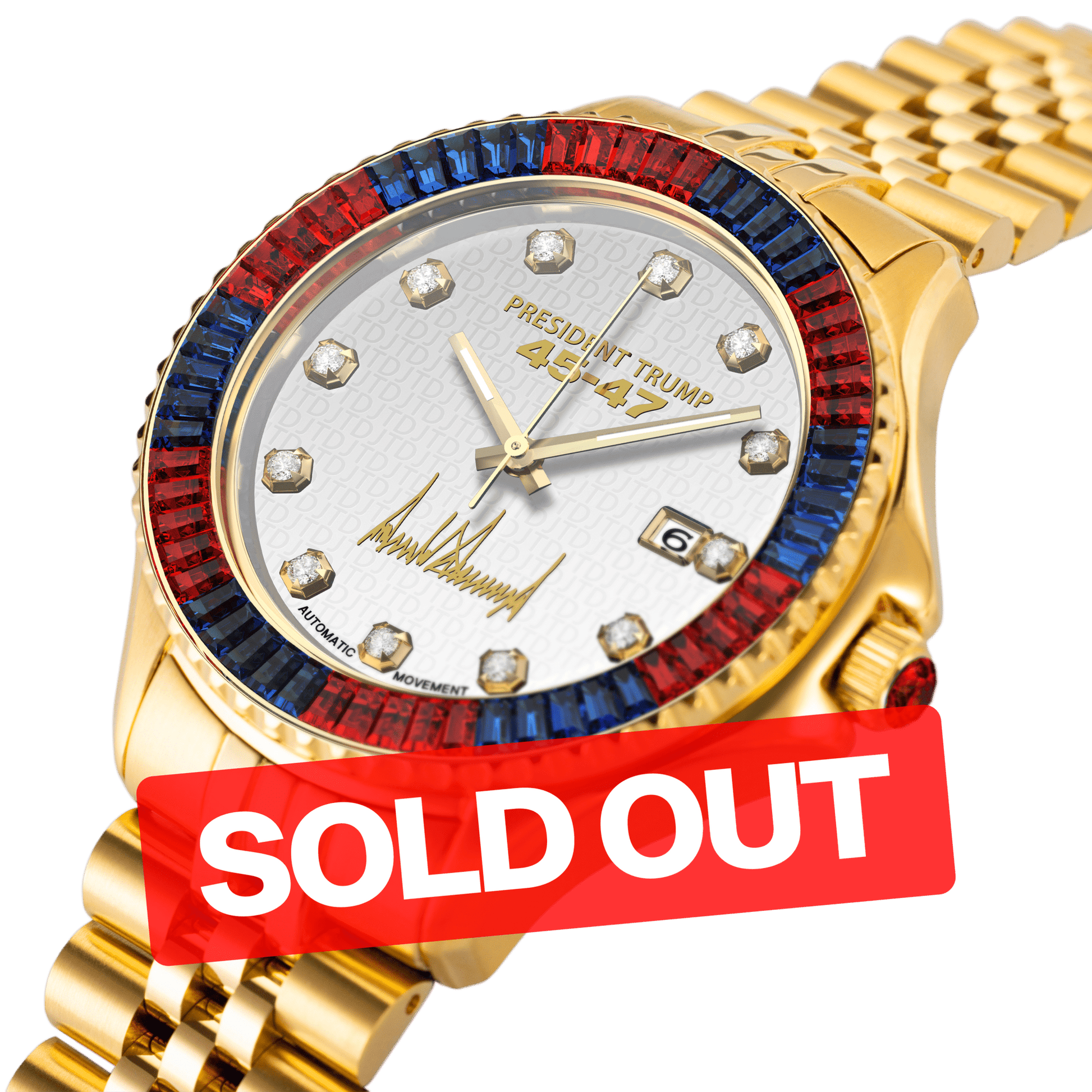 Victory Jewel in White - Trump Watches