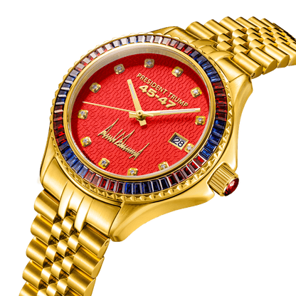 Victory Red Wave Jewel - Trump Watches