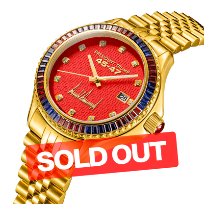 Victory Red Wave Jewel - Trump Watches