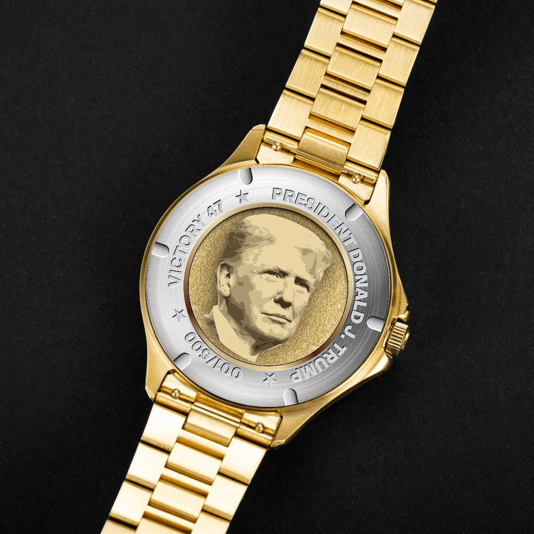 Victory Red Wave Jewel - Trump Watches