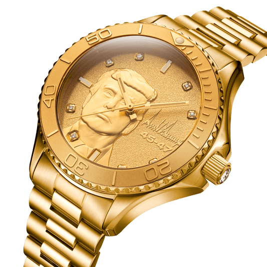 Victory Winner 18K Gold Plated - Trump Watches